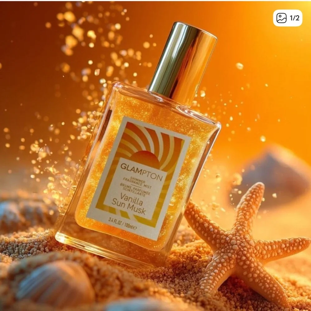 Vanilla Sun Musk Shimmer Mist — Gold
